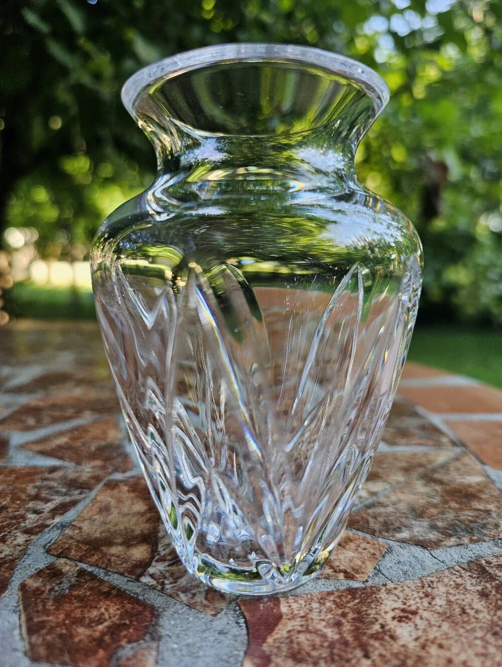 Waterford Posey Attendant Crystal Bud Vase 4.25